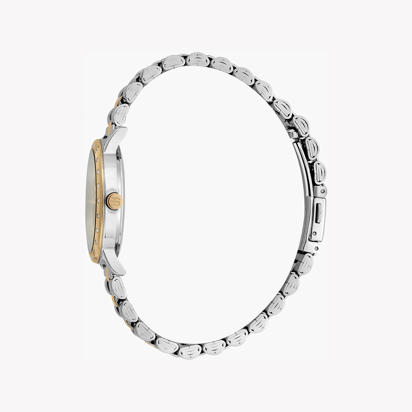 Esprit Women's Silver & Gold Stainless Steel Watch| ES1L194M0045 - Vero