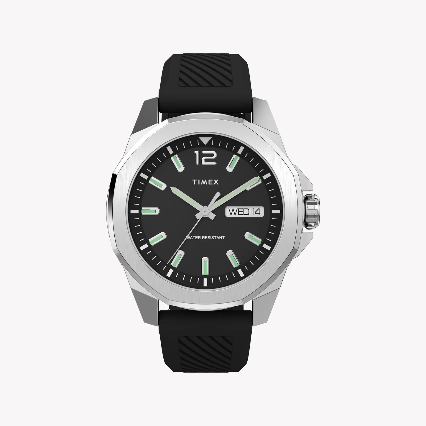 Timex Men's Black Silicone Watch| TW2W42900 - Vero