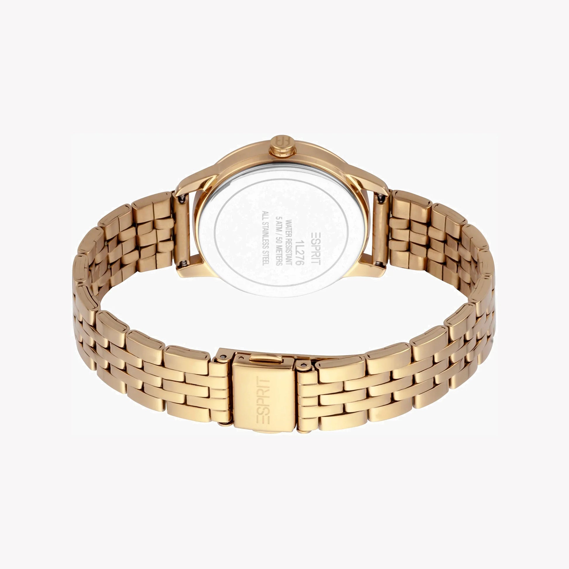 Esprit Women's Gold Stainless Steel Watch| ES1L067M0065 - Vero