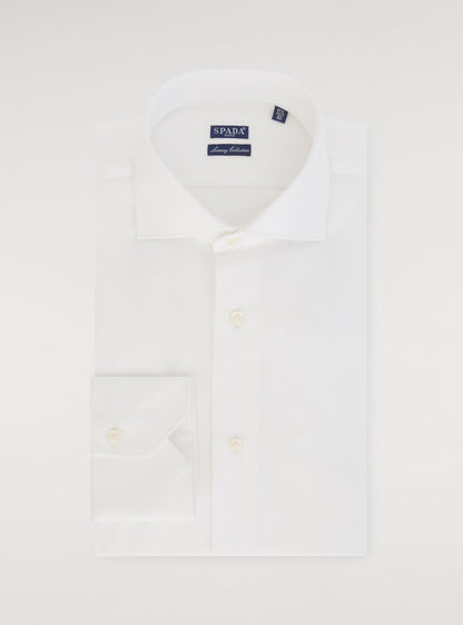 Camicia Oxford collo francese in cotone. - Vero