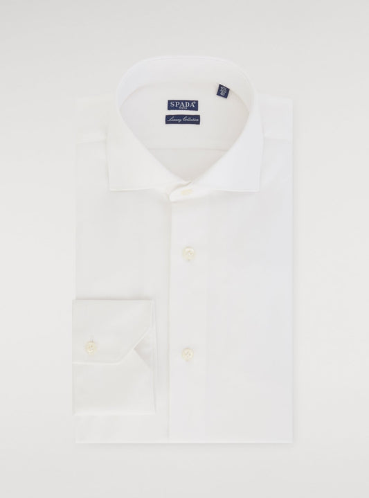 Camicia Oxford collo francese in cotone. - Vero