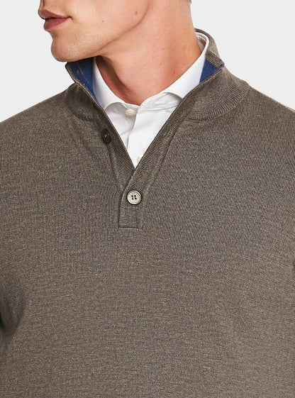 Maglia Half button tinta unita - Vero