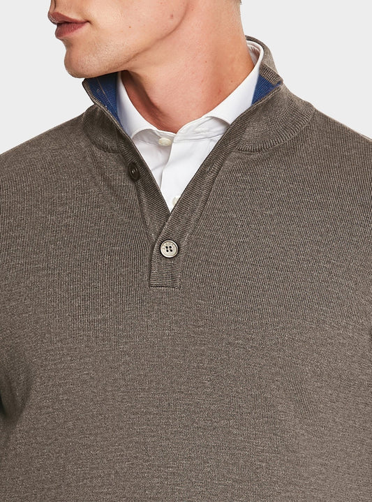 Maglia Half button tinta unita - Vero