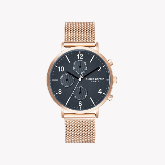 Pierre Cardin Men's Rose Gold Watch| PC902641F18 - Vero