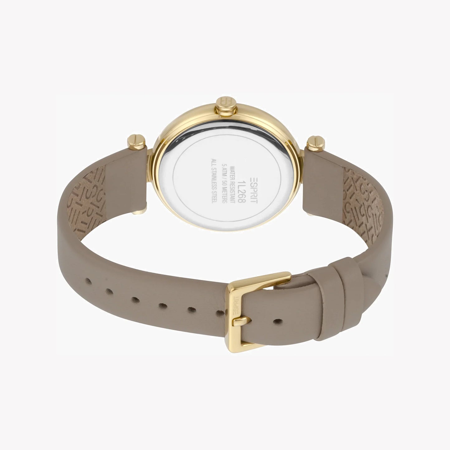 Esprit Women's Brown Leather Watch| ES1L195M0015 - Vero