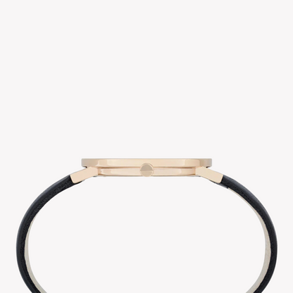 Pierre Cardin Women's Black Leather Watch| CBV.1014 - Vero