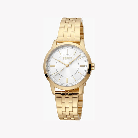 Esprit Women's Gold Stainless Steel Watch| ES1L067M0065 - Vero