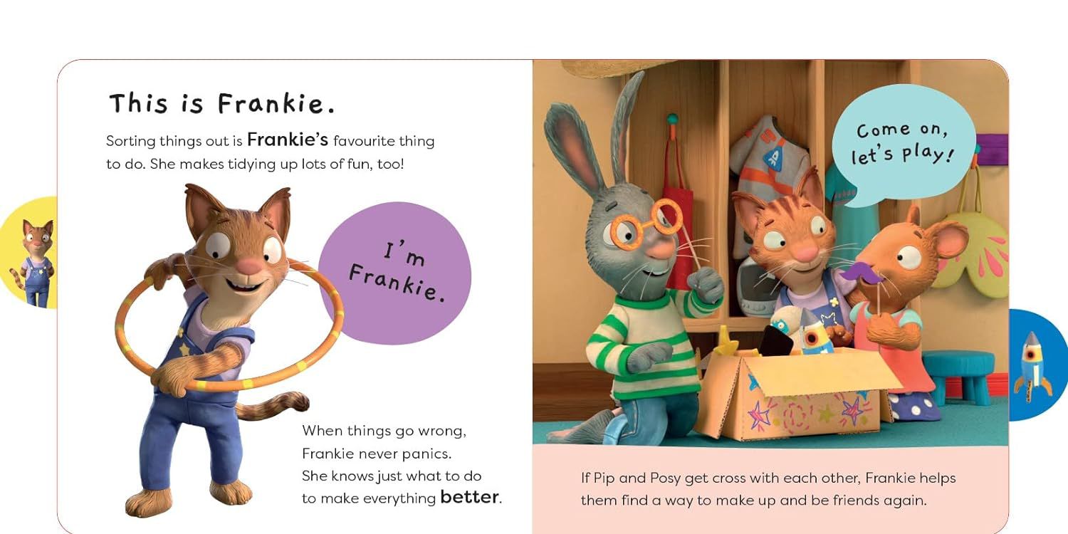 Nosy Crow - İngilizce Pip ve Posy: Favori Şeyler Kitap-3