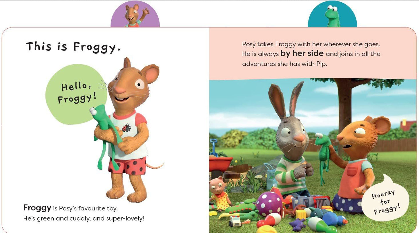 Nosy Crow - İngilizce Pip ve Posy: Favori Şeyler Kitap-2