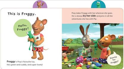 Nosy Crow - İngilizce Pip ve Posy: Favori Şeyler Kitap-2