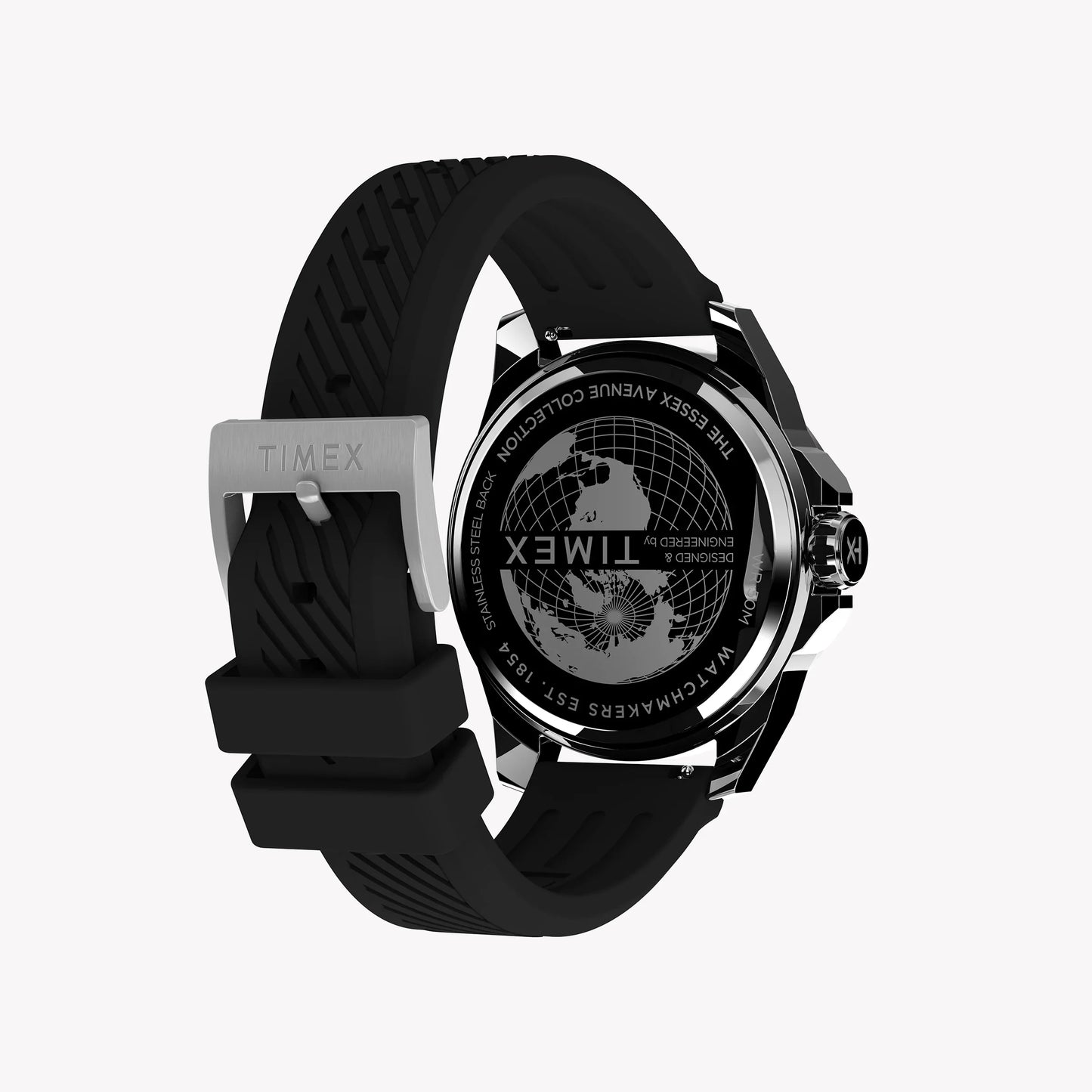 Timex Men's Black Silicone Watch| TW2W42900 - Vero