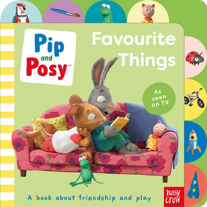Nosy Crow - İngilizce Pip ve Posy: Favori Şeyler Kitap-0