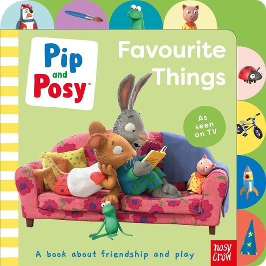 Nosy Crow - İngilizce Pip ve Posy: Favori Şeyler Kitap-0