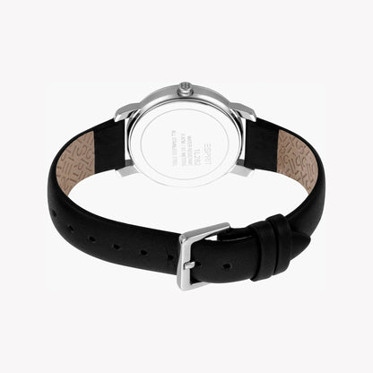 Esprit Women's Black Leather Watch| ES1L183M0015 - Vero
