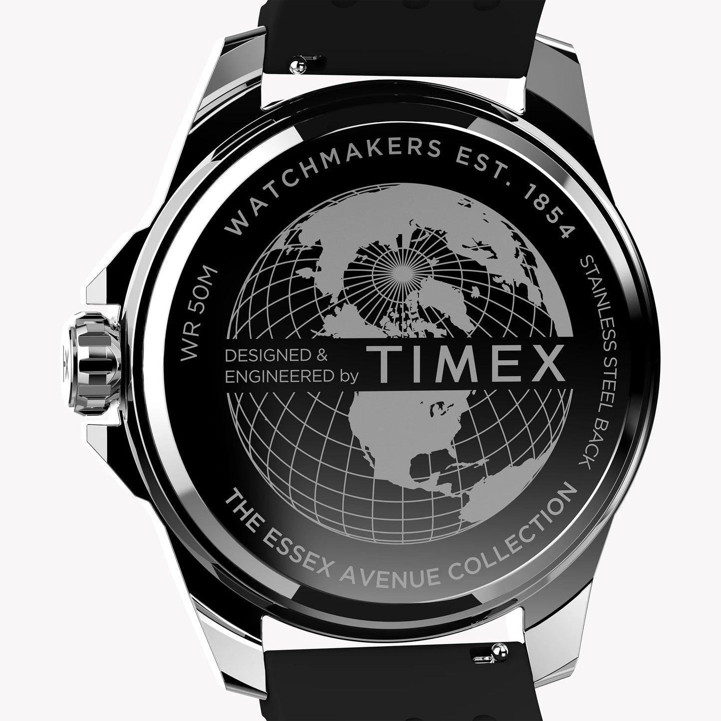 Timex Men's Black Silicone Watch| TW2W42900 - Vero