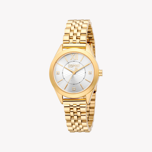 ESPRIT Women's Gold Stainless Watch | ES1L434M1025 - Vero