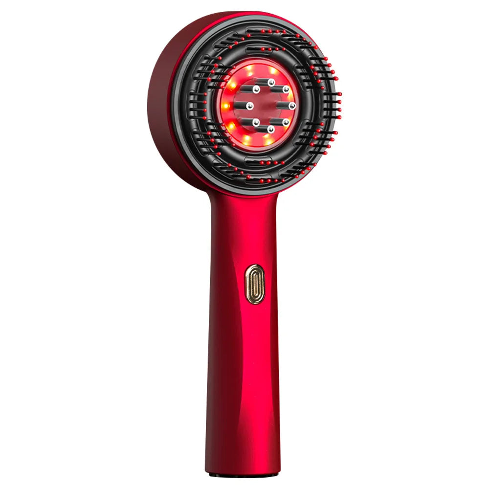Electric Light Therapy Scalp Massager Brush