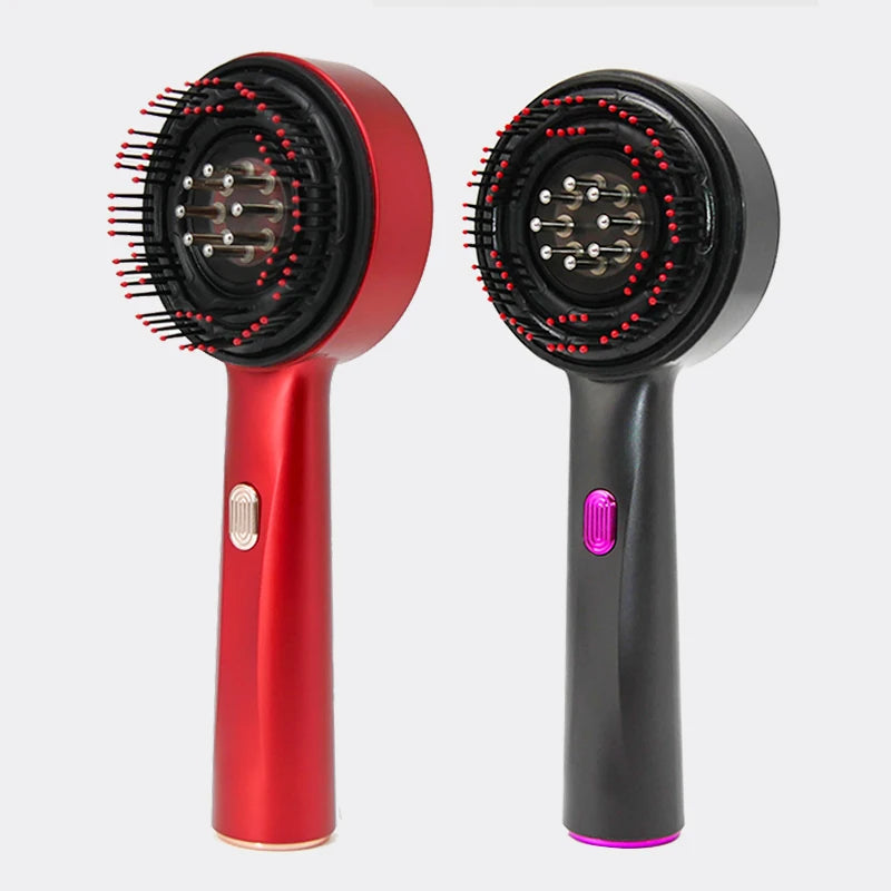 Electric Light Therapy Scalp Massager Brush
