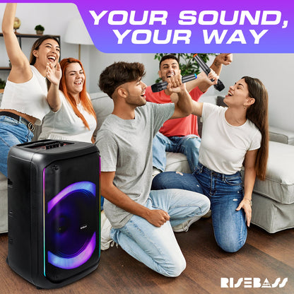 Risebass Trolley Speaker with 14” Subwoofer - Vero