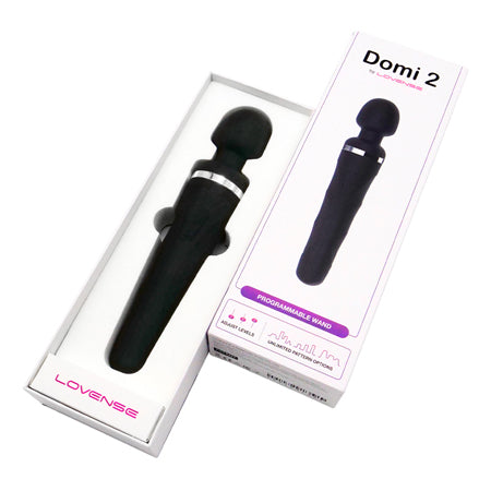 Lovense Domi 2 Bluetooth Programmable Wand Vibrator - Vero