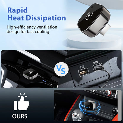 2 in 1 Wireless CarPlay Adapter&Android Auto