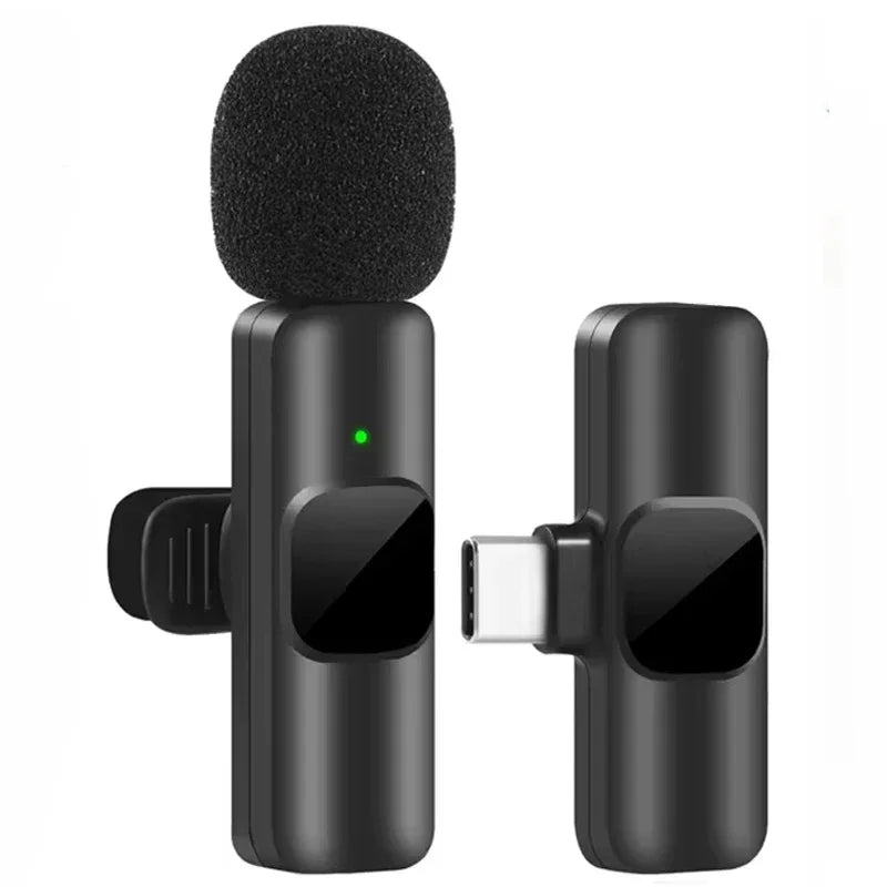 Wireless Lavalier Microphone Portable