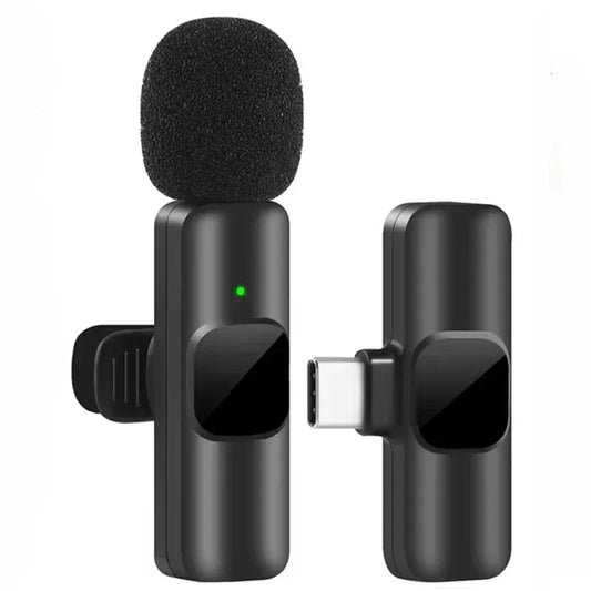 Wireless Lavalier Microphone Portable