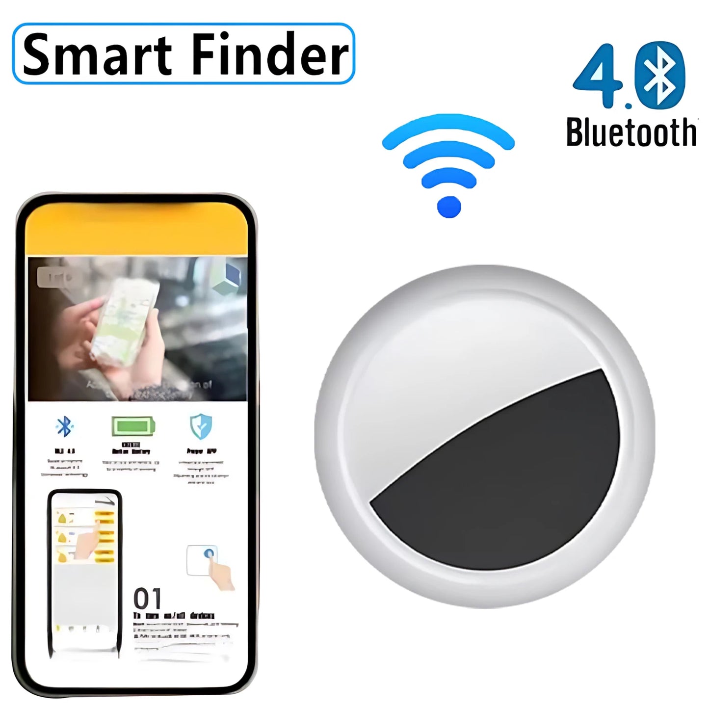 Mini GPS Tracker Bluetooth 5.0 Anti-Lost GPS