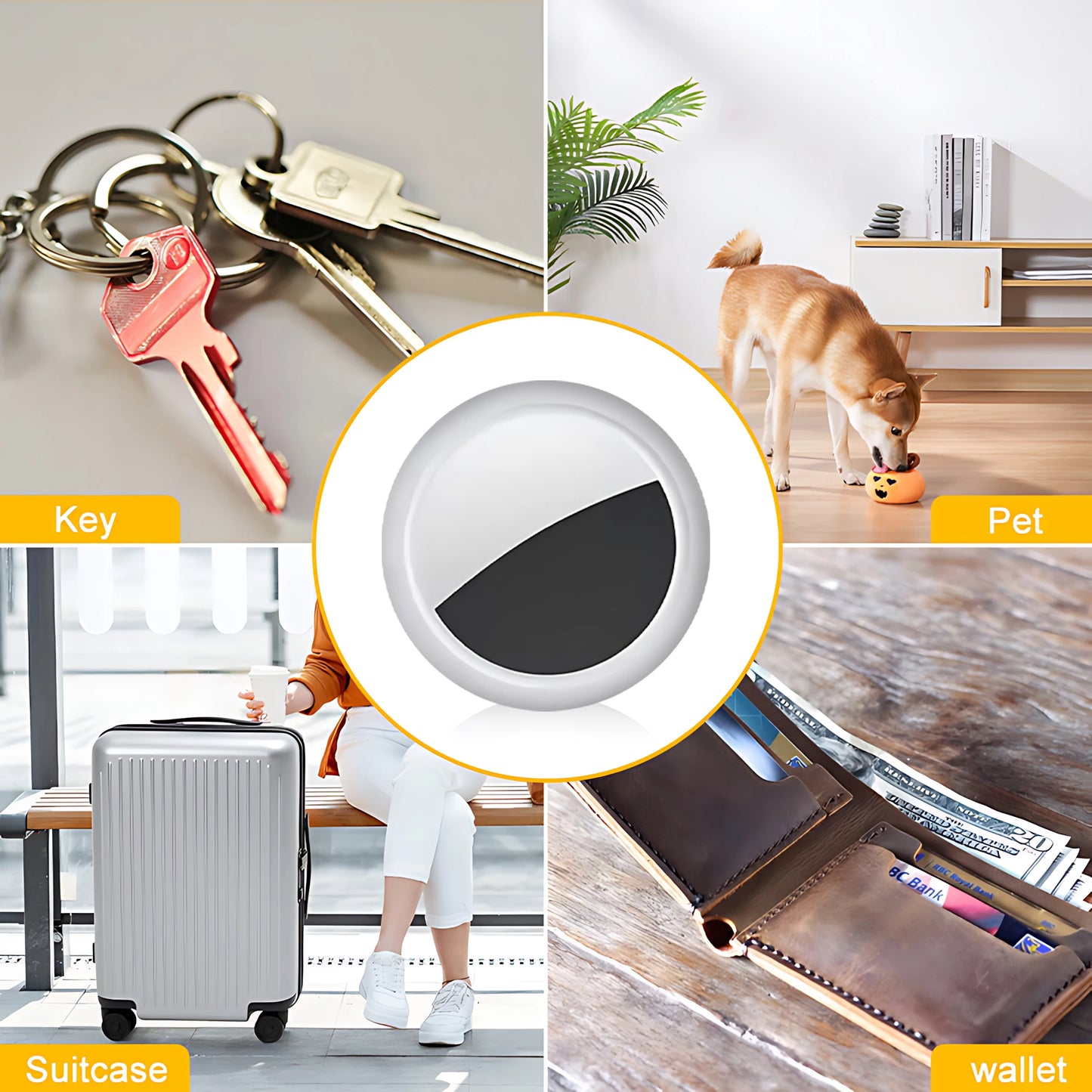 Mini GPS Tracker Bluetooth 5.0 Anti-Lost GPS