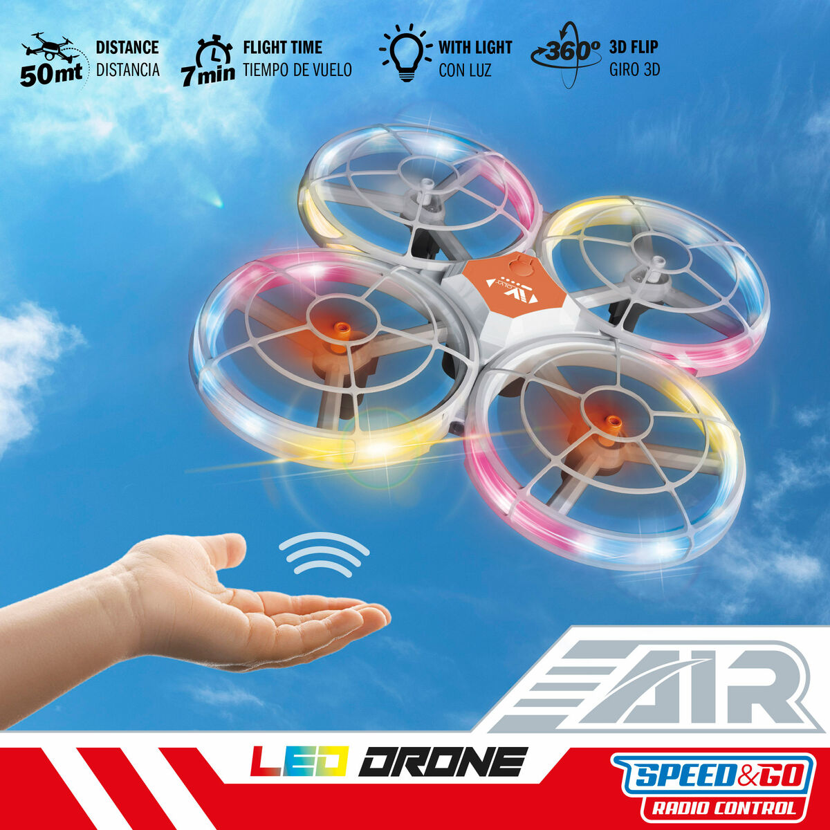 Radio control Helicopter Colorbaby (2 Units) - Vero