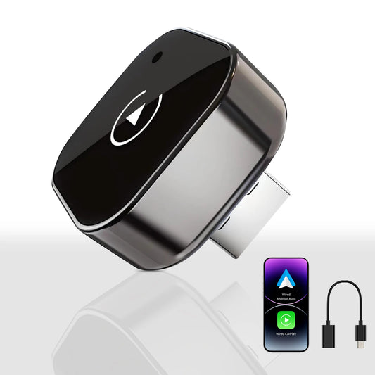 2 in 1 Wireless CarPlay Adapter&Android Auto