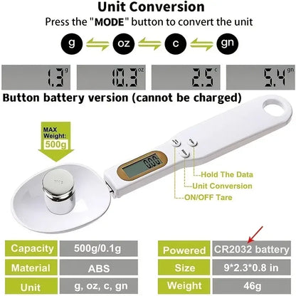 Mini Digital Kitchen Scale