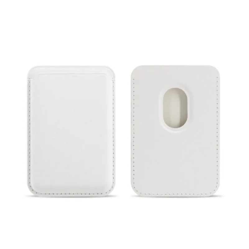 Leather Wallet Case Magentic
