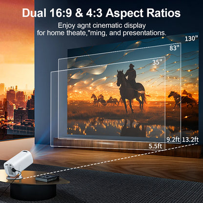 Mini 4K WiFi & Bluetooth Projector