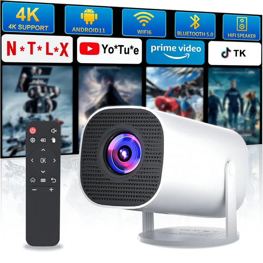 Mini 4K WiFi & Bluetooth Projector