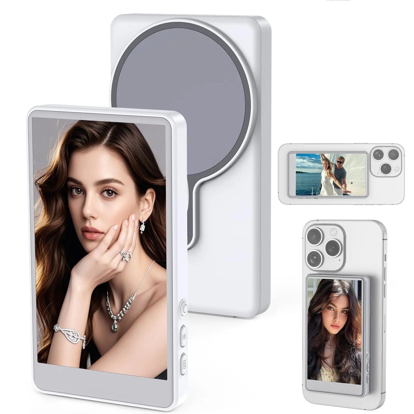 Magnetic Selfie Monitor for Phones