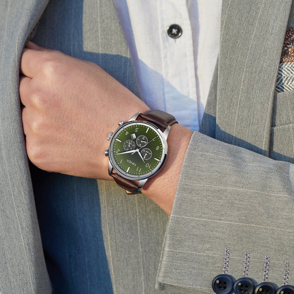 TRNDA Men's Stainless Steel Watch| TRN-43MM - Vero