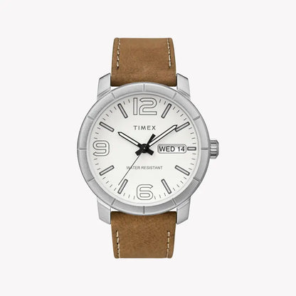 Timex Men's Tan Leather Watch| TW2R64100 - Vero