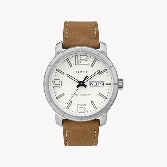 Timex Men's Tan Leather Watch| TW2R64100 - Vero