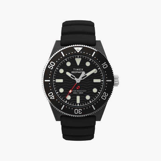 TIMEX Men's Black Resin Watch | TW2Y02200 - Vero