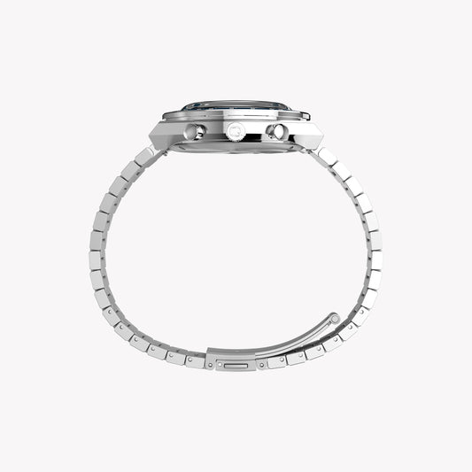 Timex Men's Stainless Steel Blue Dial Watch | TW2W51600 - Vero