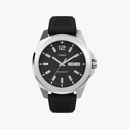 Timex Men's Black Silicone Watch| TW2W42900 - Vero