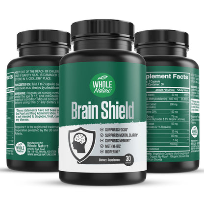 Whole Nature Brain Nootropic Supplement - Vero