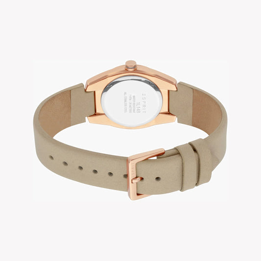 Esprit Women's Sand Leather Watch| ES1L172M0025 - Vero