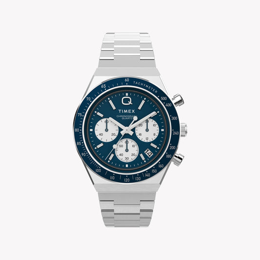 Timex Men's Stainless Steel Blue Dial Watch | TW2W51600 - Vero