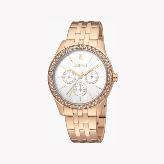 Esprit Women's Rose Gold Stainless Steel Watch | ES1L162M0045 - Vero