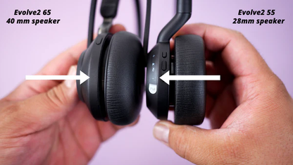 Headphone with Microphone Jabra Evole2 55 - Vero